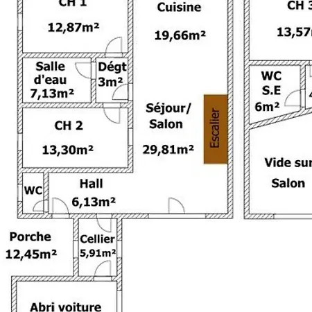 Gite Renove Mitoyen Pmr, 3 Chambres, Terrasse, Proche Nature - Fr-1-426-112 Prázdninový dům