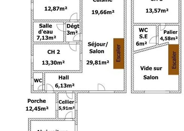 Gite Renove Mitoyen Pmr, 3 Chambres, Terrasse, Proche Nature - Fr-1-426-112 بيت للعطل